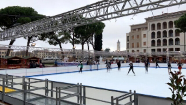 LA PISTA SUL GHIACCIO FINO A SAN VALENTINO