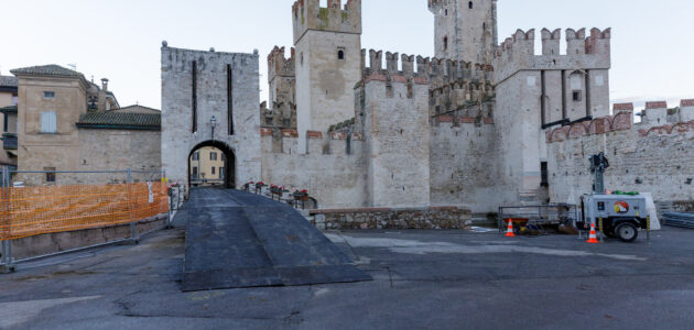 RIAPERTO A SIRMIONE IL PONTE SCALIGERO